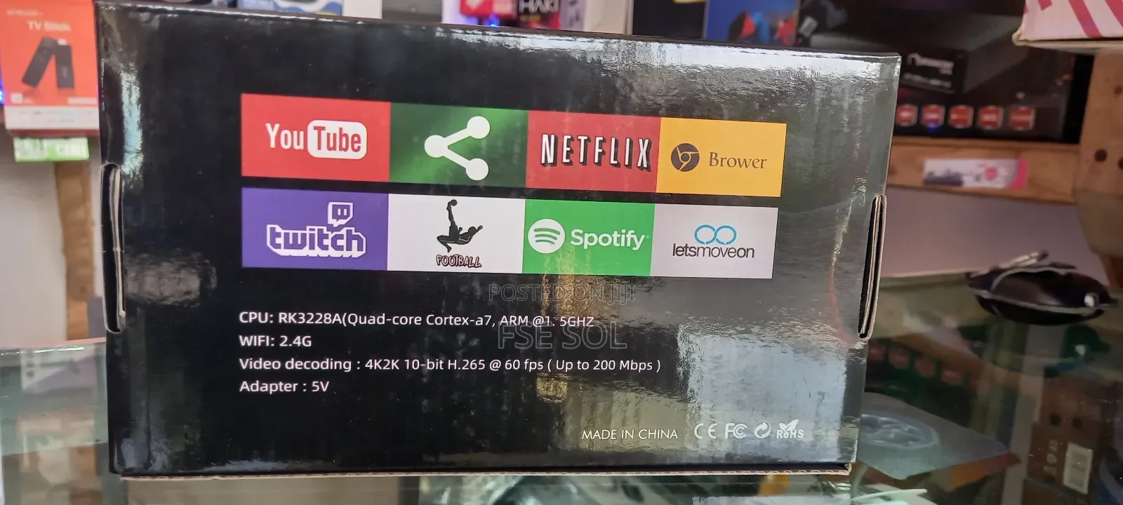 Leg Android Tv Box ቲቪ ስማርት ማድረጊያ