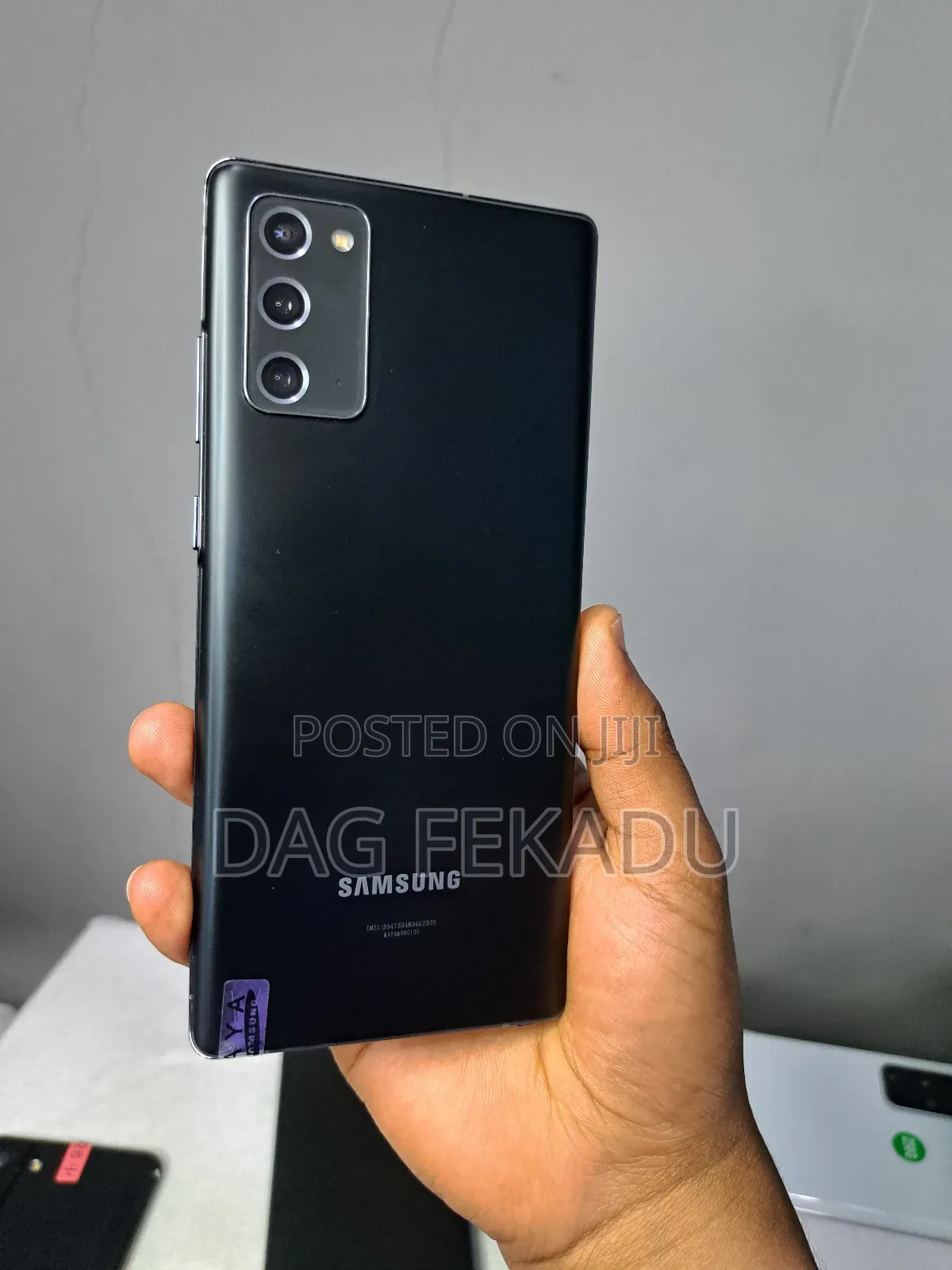 New Samsung Galaxy Note 20 5G 256 GB Black