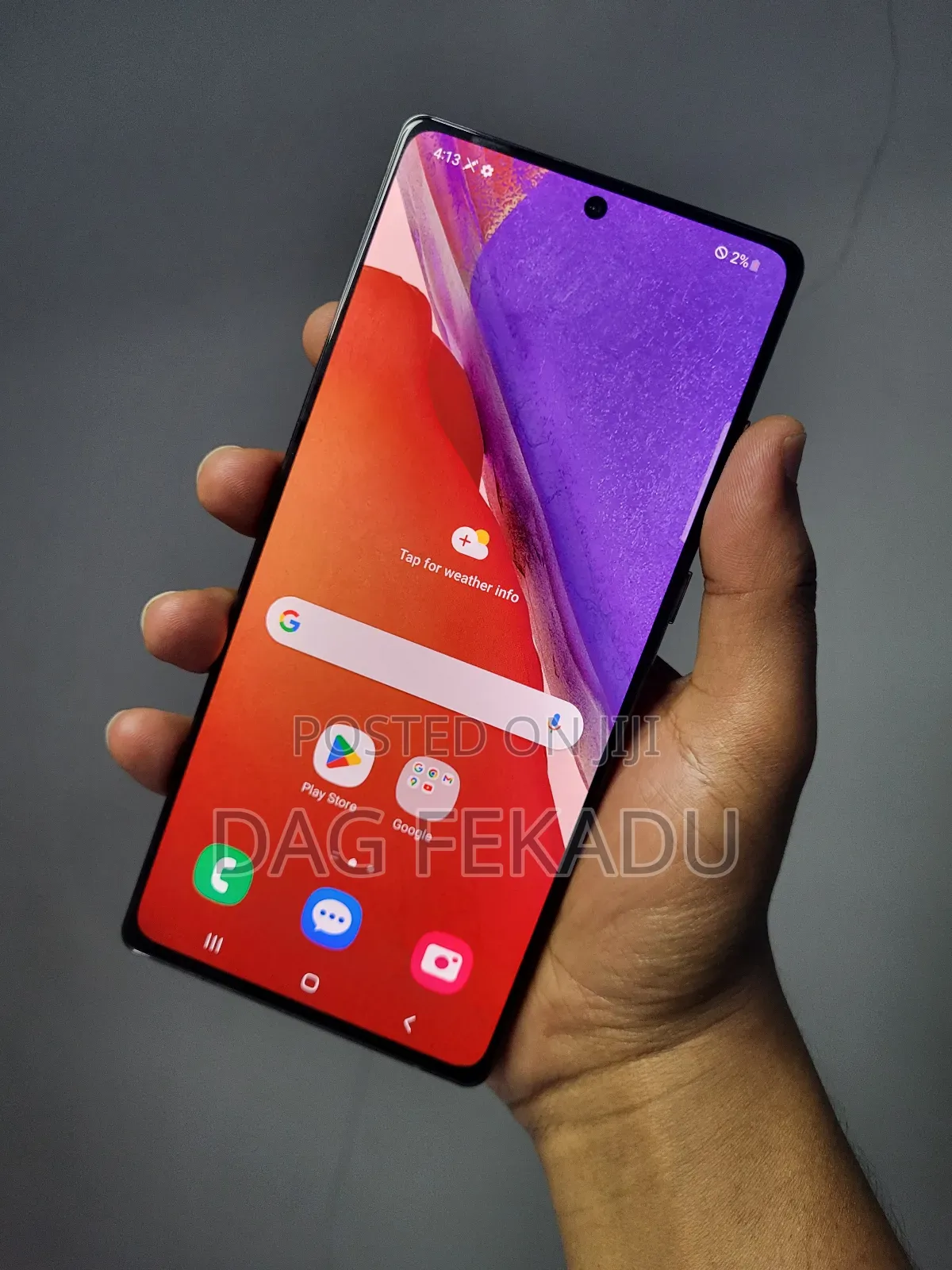 New Samsung Galaxy Note 20 5G 256 GB Black