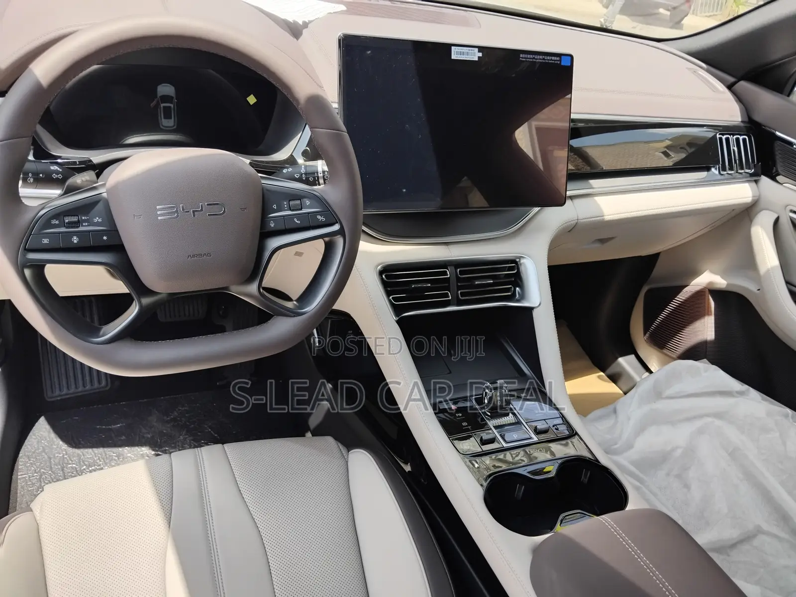 New BYD Song Plus 2025 Ivory