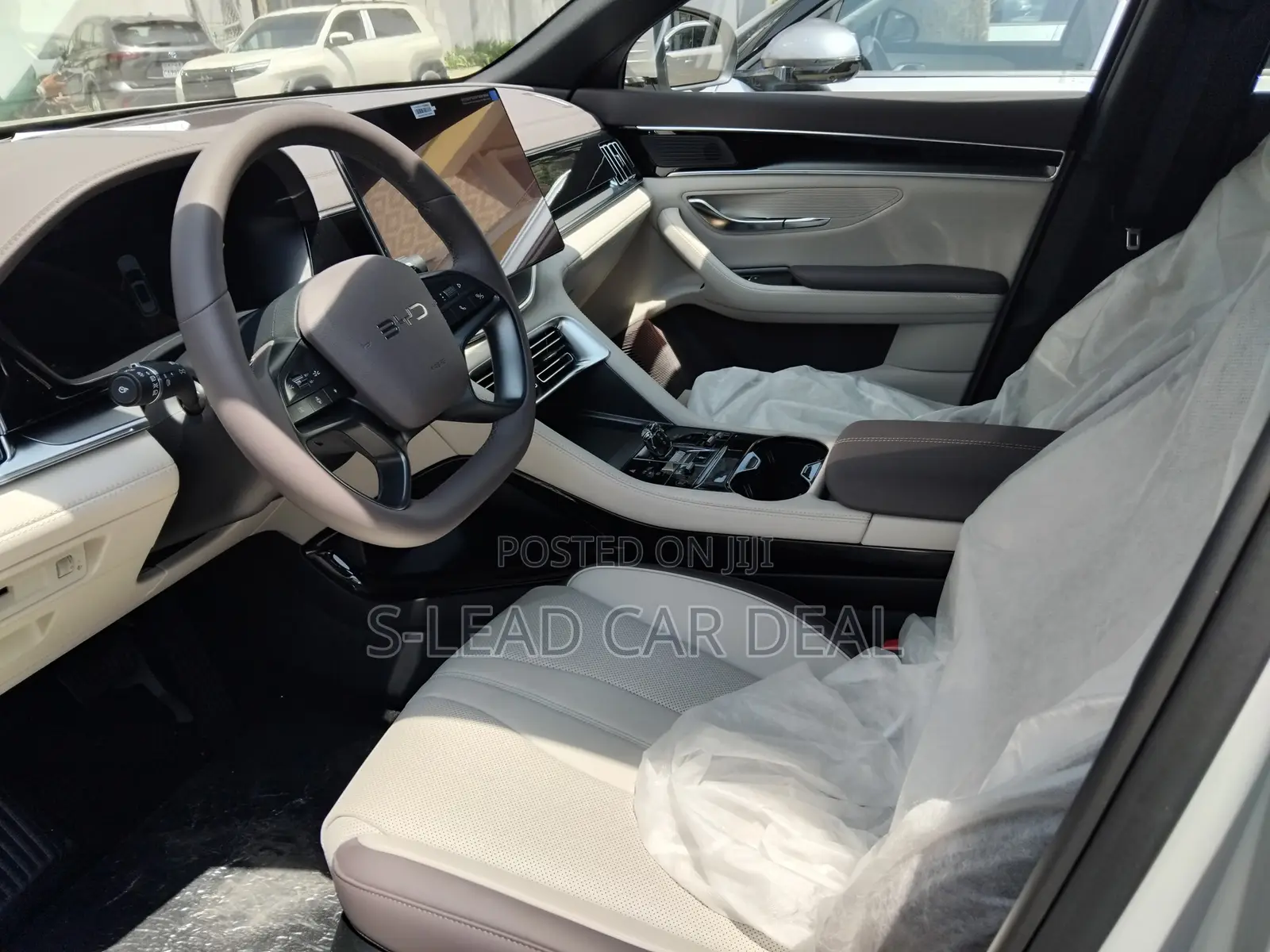 New BYD Song Plus 2025 Ivory