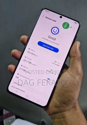 New Samsung Galaxy S21+ 5G 256 GB Black