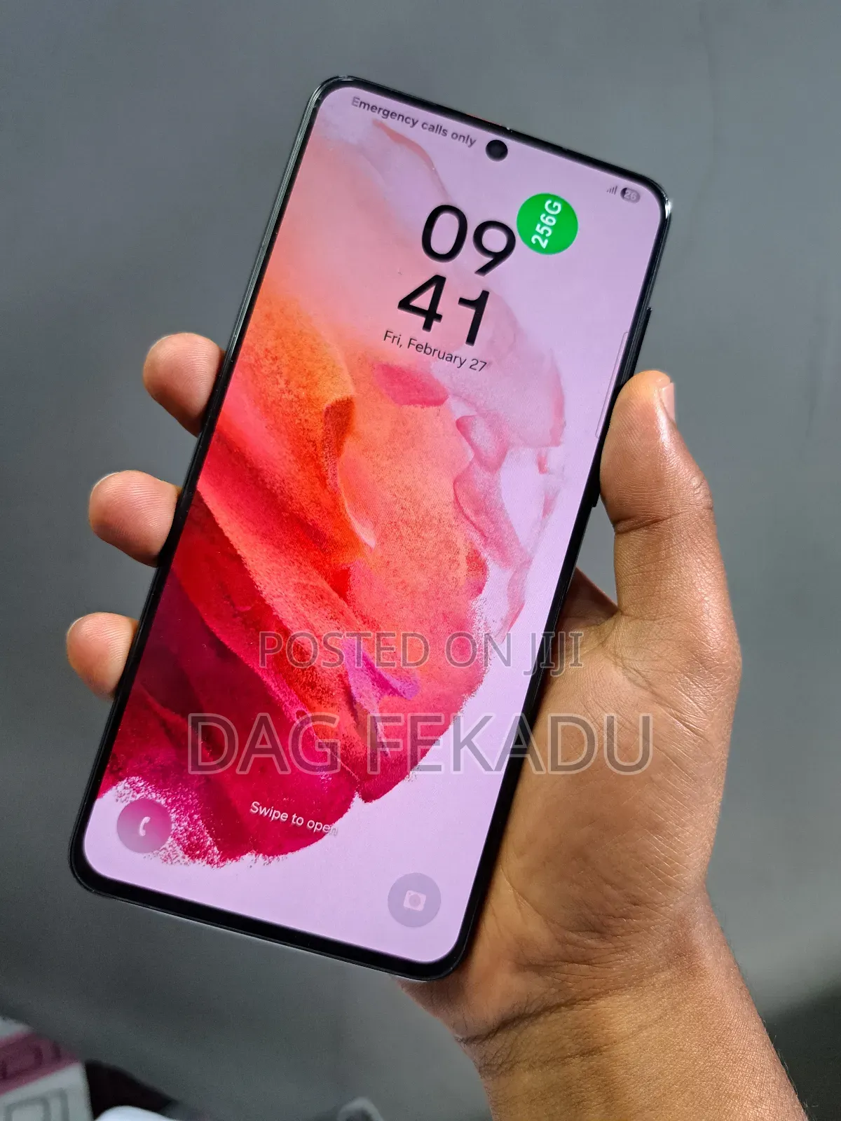 New Samsung Galaxy S21+ 5G 256 GB Black