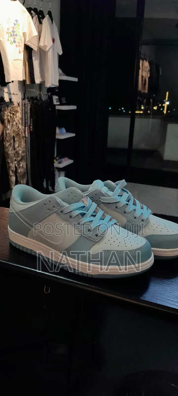 Dunk Low "Clear Blue Swoosh" Master Quality