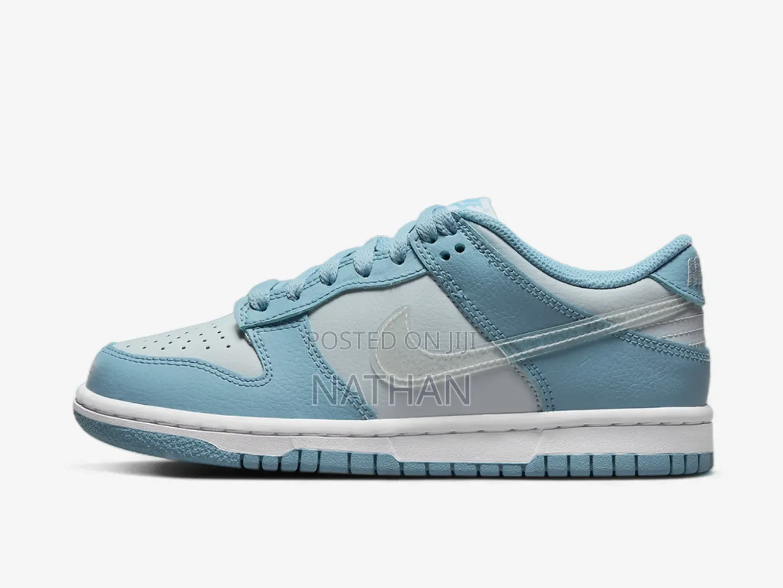 Dunk Low "Clear Blue Swoosh" Master Quality