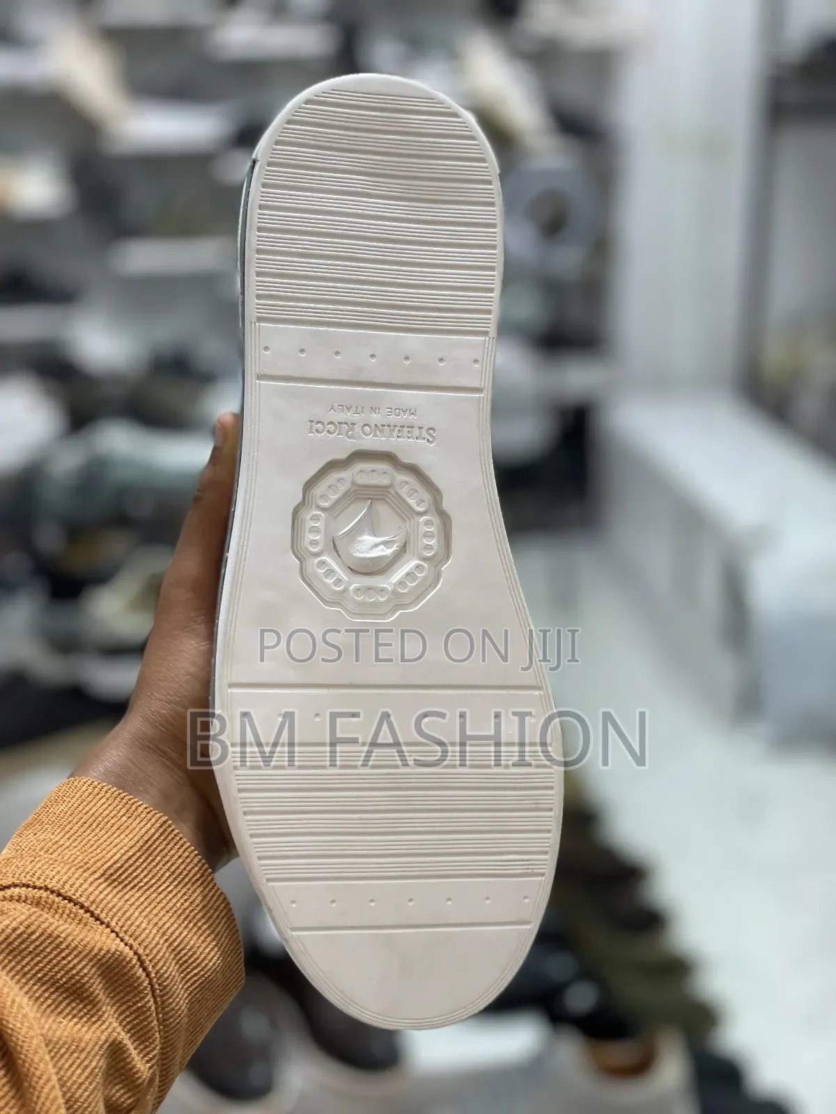 Stefano Ricci Men's Safe Green Suede Low-Top Sneakers