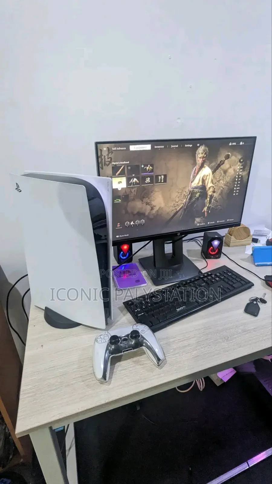 Palystation 5 Fat Almost New With Full Accessories