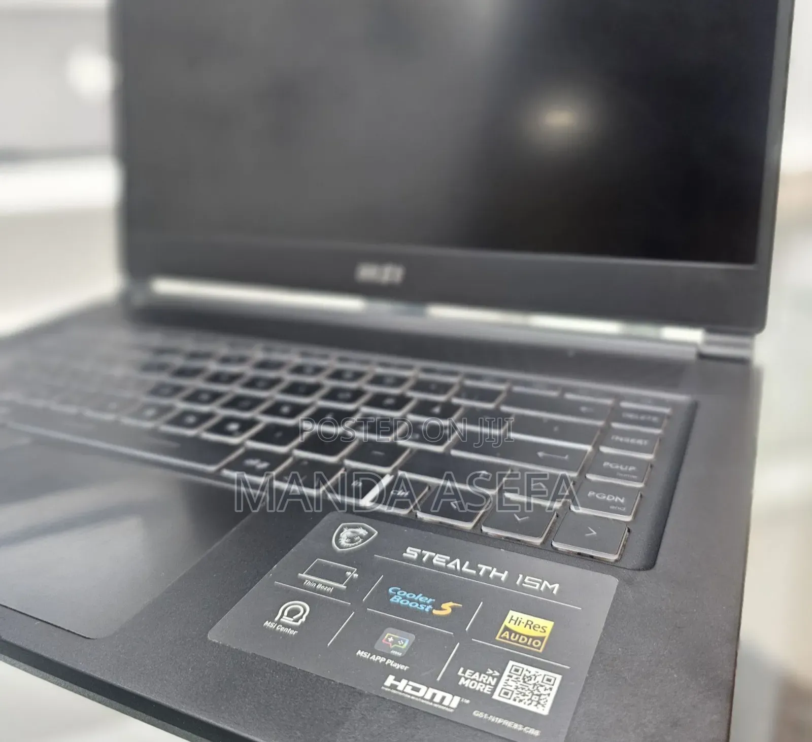 New Laptop MSI 16GB Intel Core i7 SSD 1T