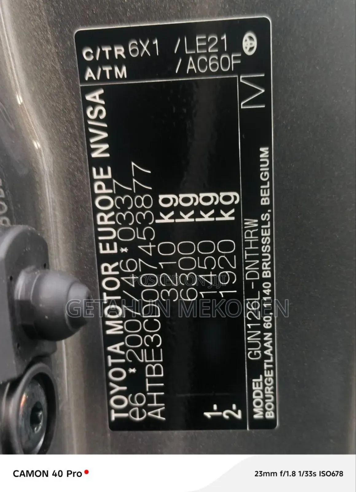 New Toyota Hilux 2025 Gray