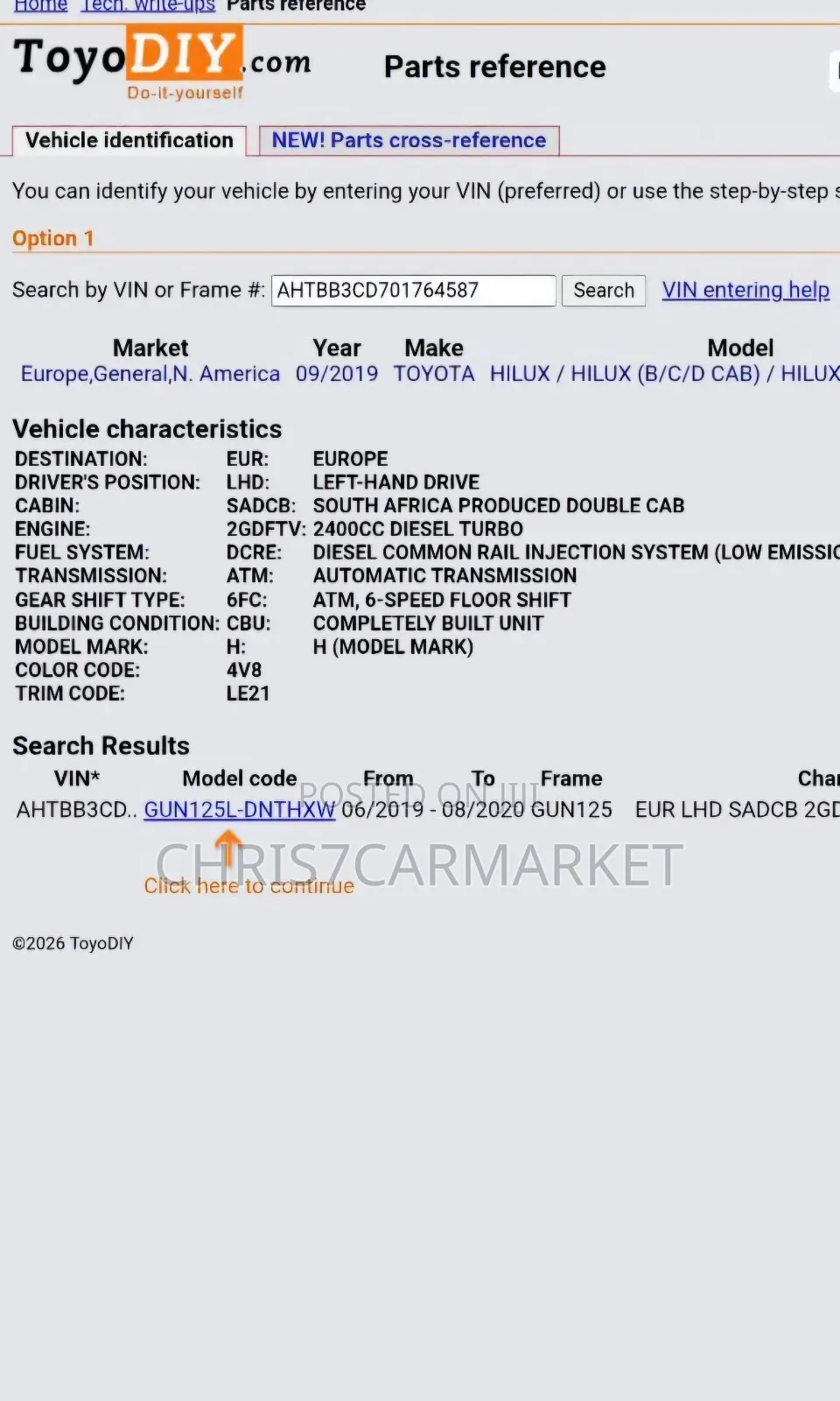 Toyota Hilux Revo Double Cab Deisel 2.4 RWD 2019 Gray