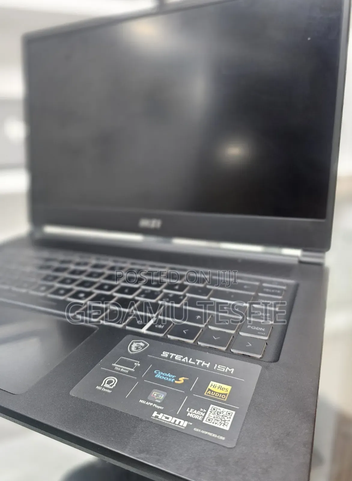 New Laptop MSI 16GB Intel Core i7 SSD 512GB