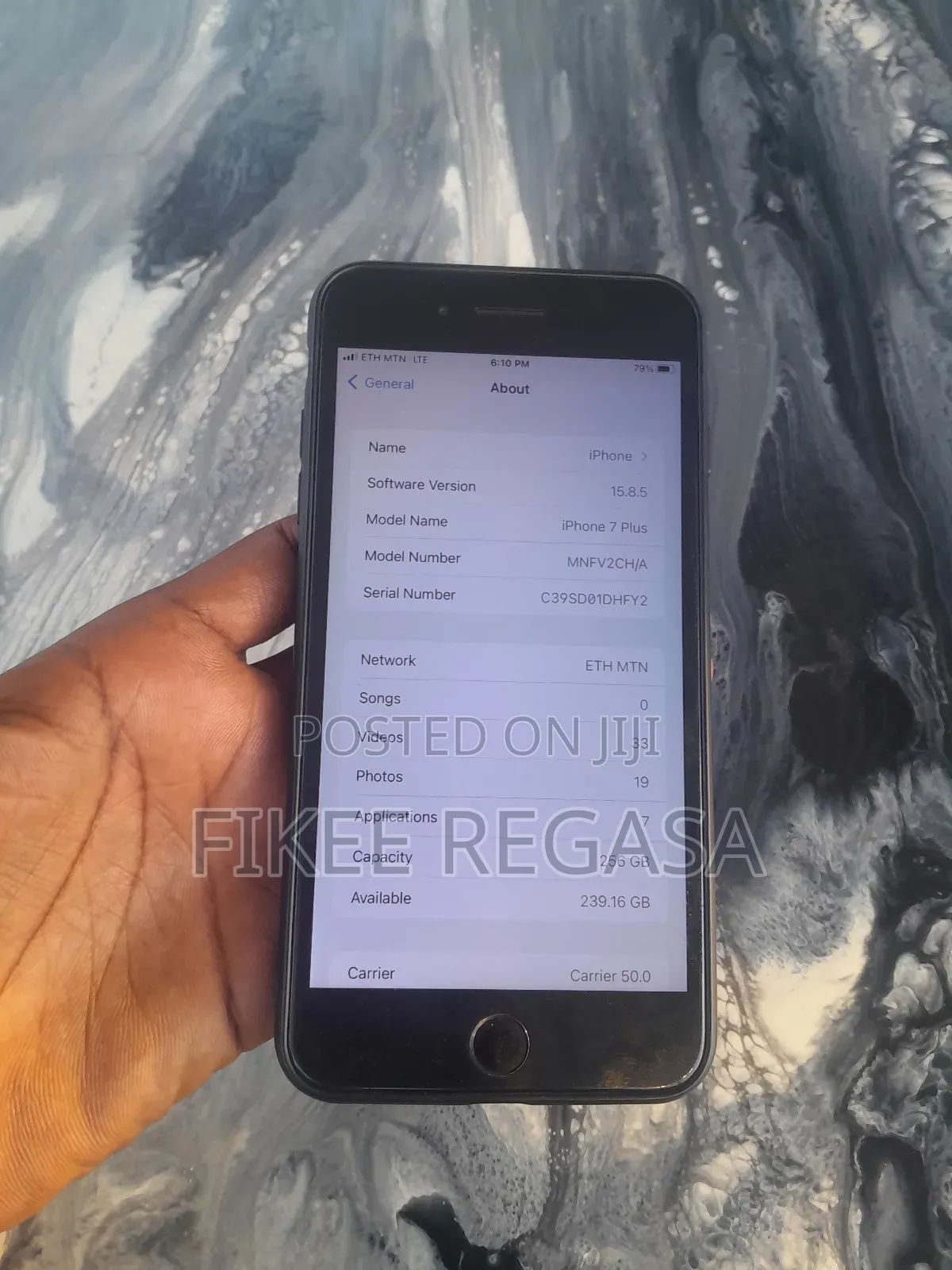 Apple iPhone 7 Plus 256 GB Black