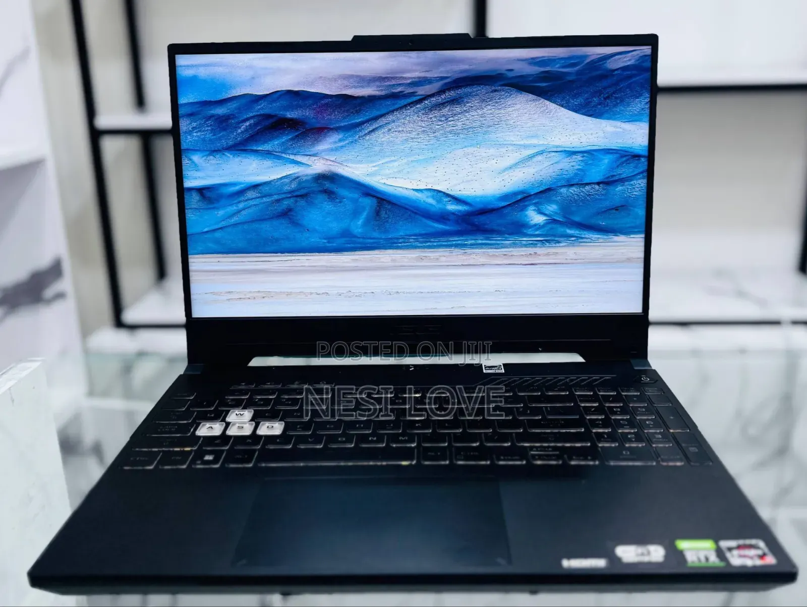 New Laptop Asus TUF Gaming A15 16GB AMD Ryzen 7 SSD 512GB