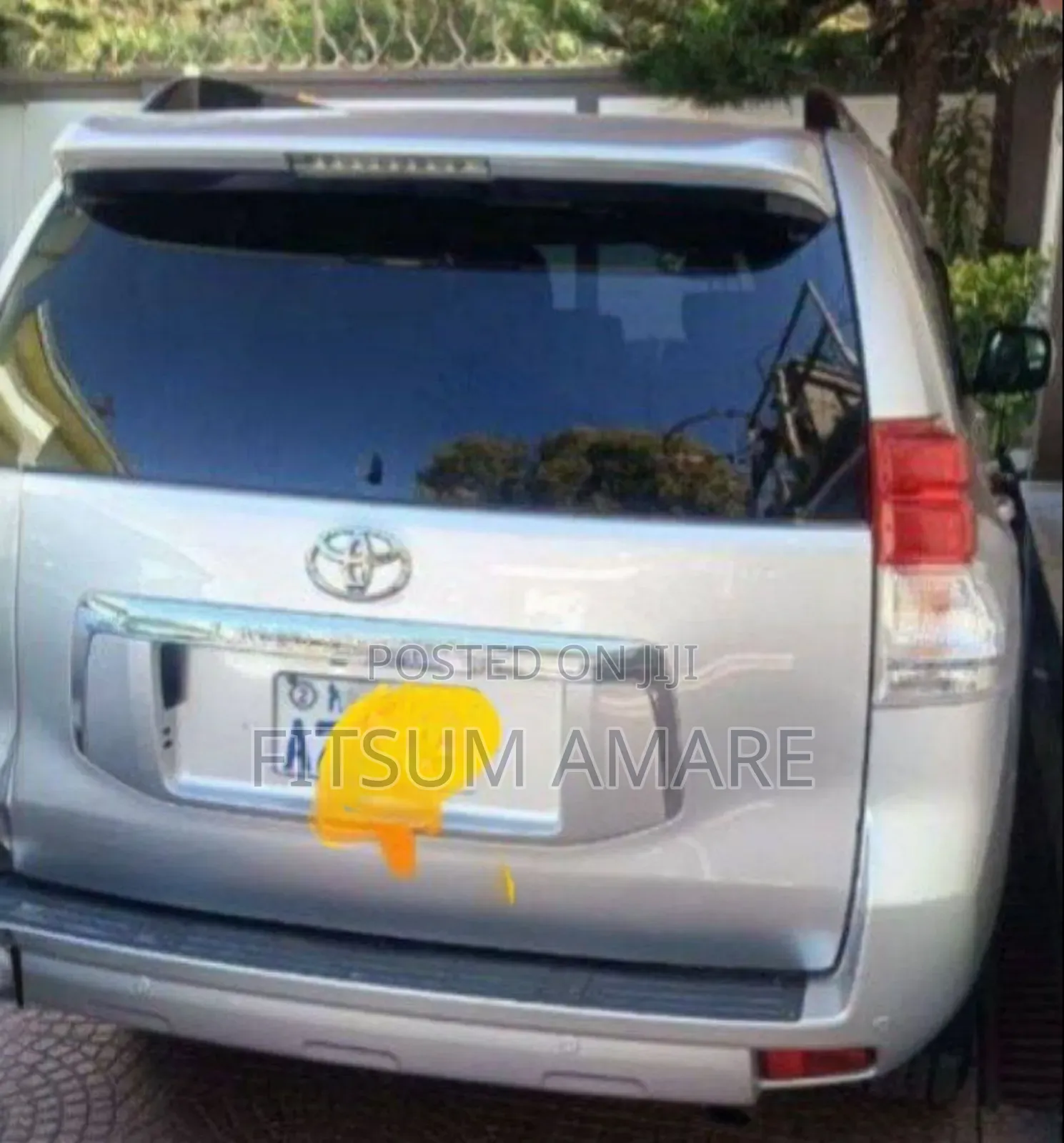 Toyota Land Cruiser 2012 Silver