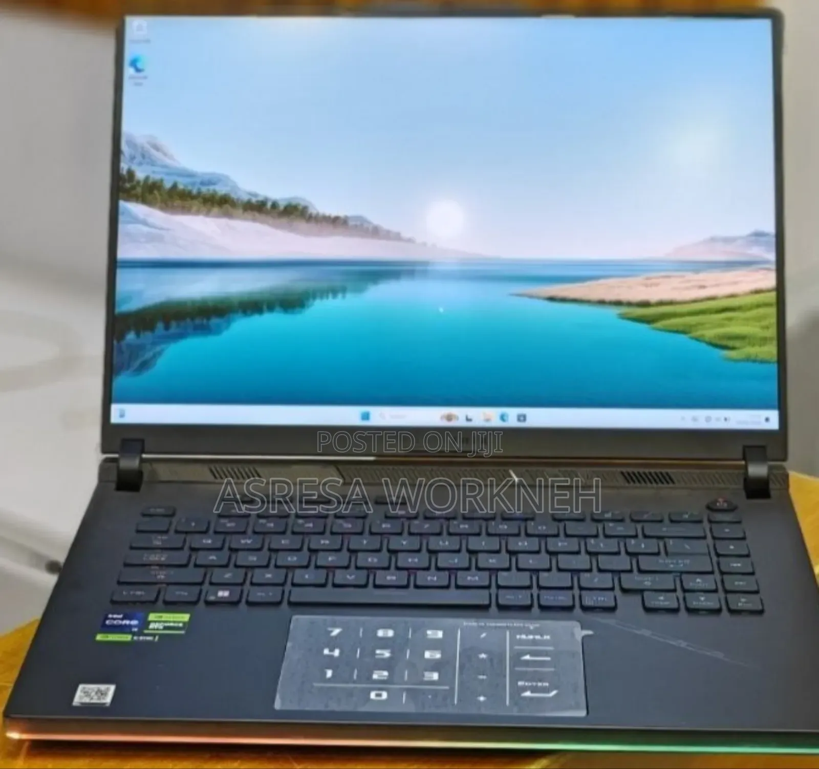 New Laptop Asus ROG Strix G15 16GB Intel Core i9 SSD 1T