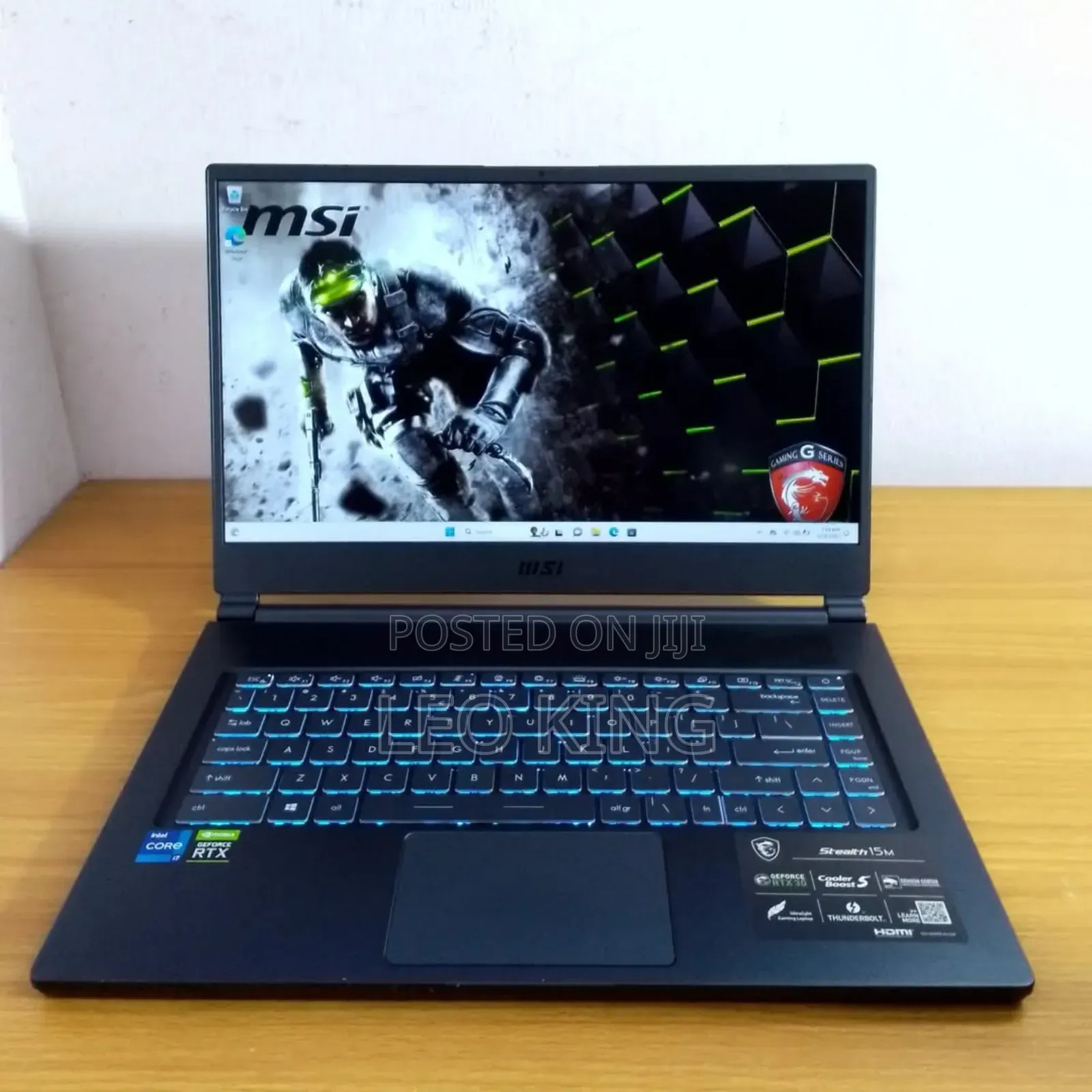 New Laptop MSI GS70 2PC Stealth 16GB Intel Core i7 SSD 512GB