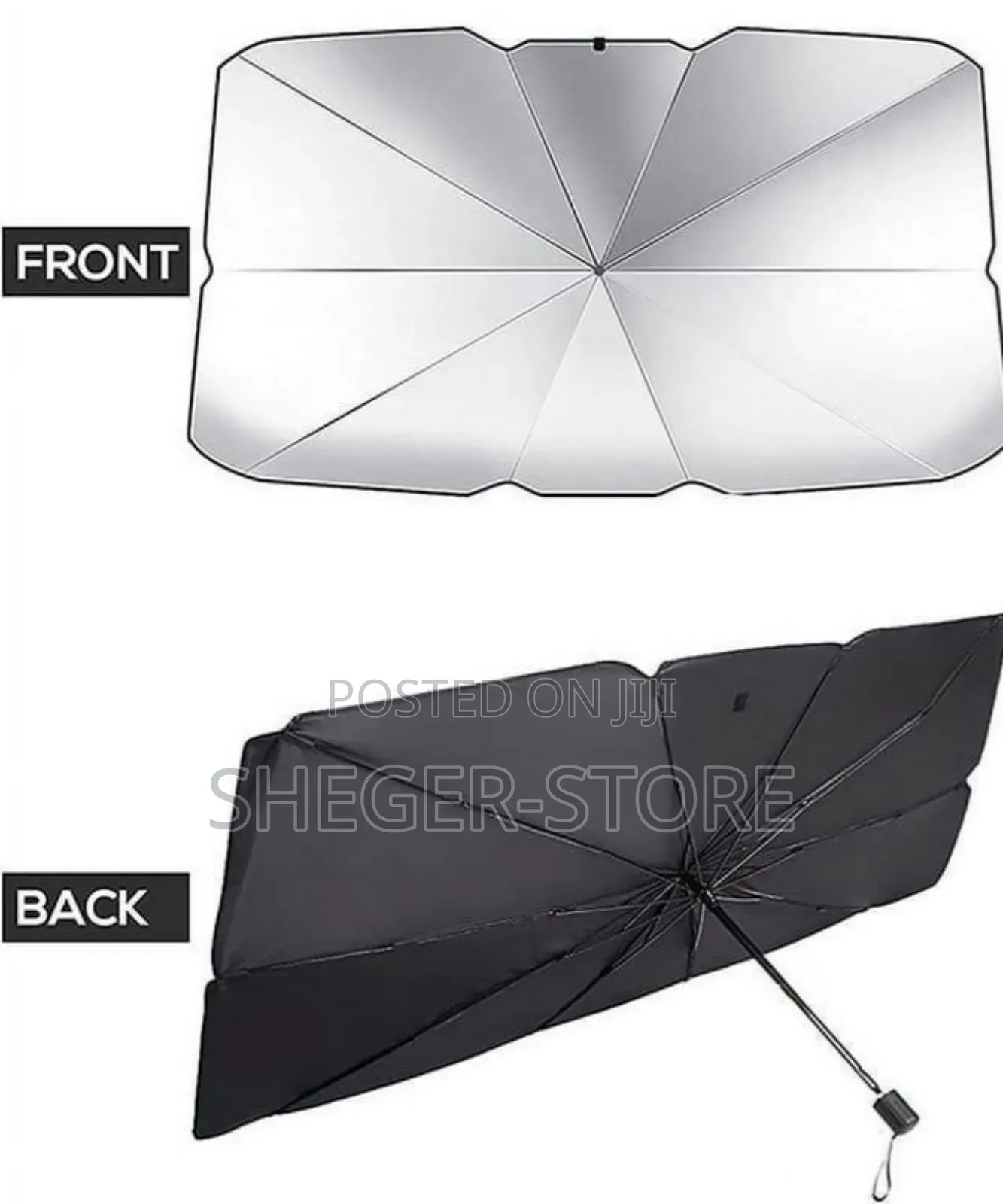 Best Design Foldable Car Sunshade Umbrella