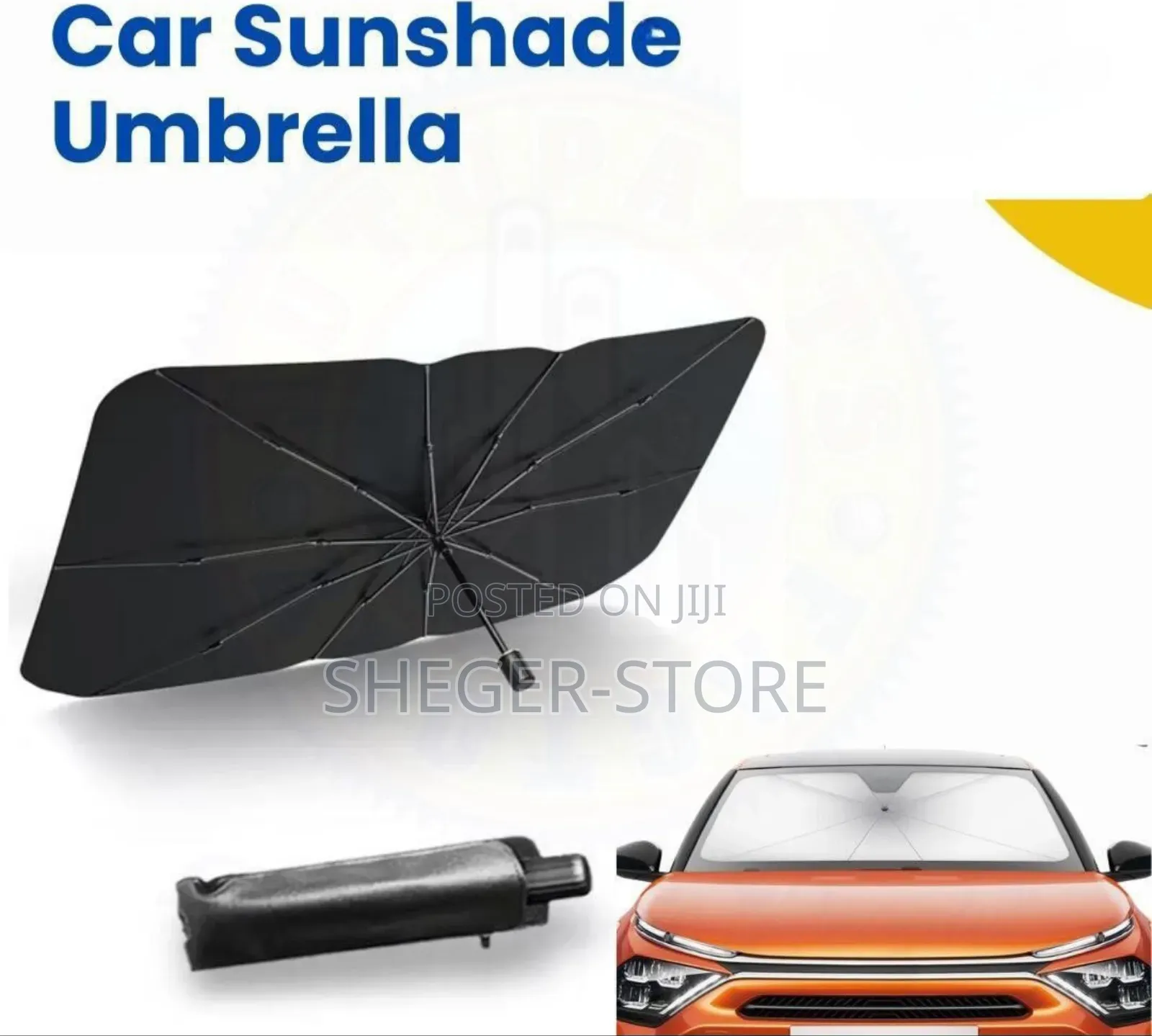 Best Design Foldable Car Sunshade Umbrella