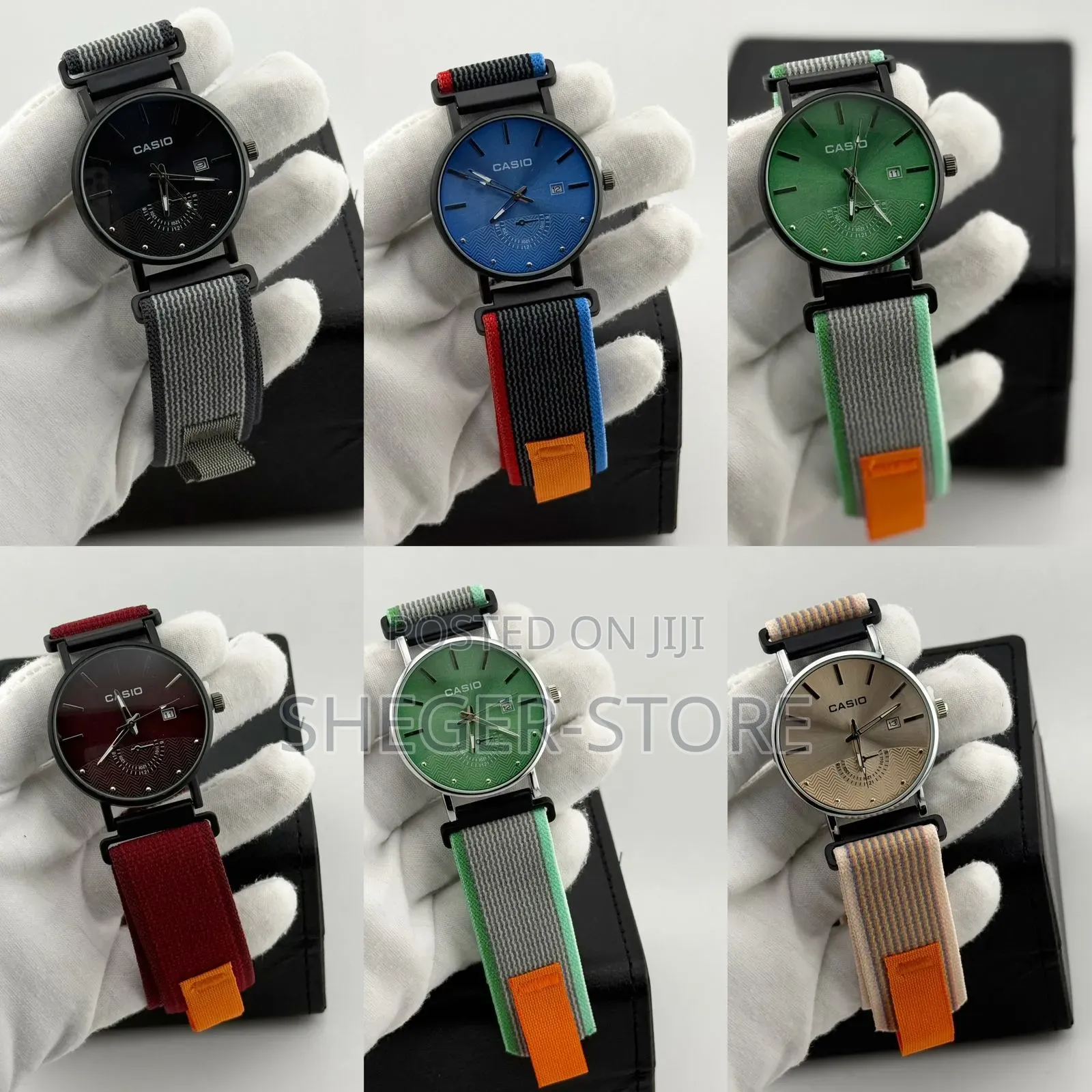 Orginal Cloth Band Casio Watch