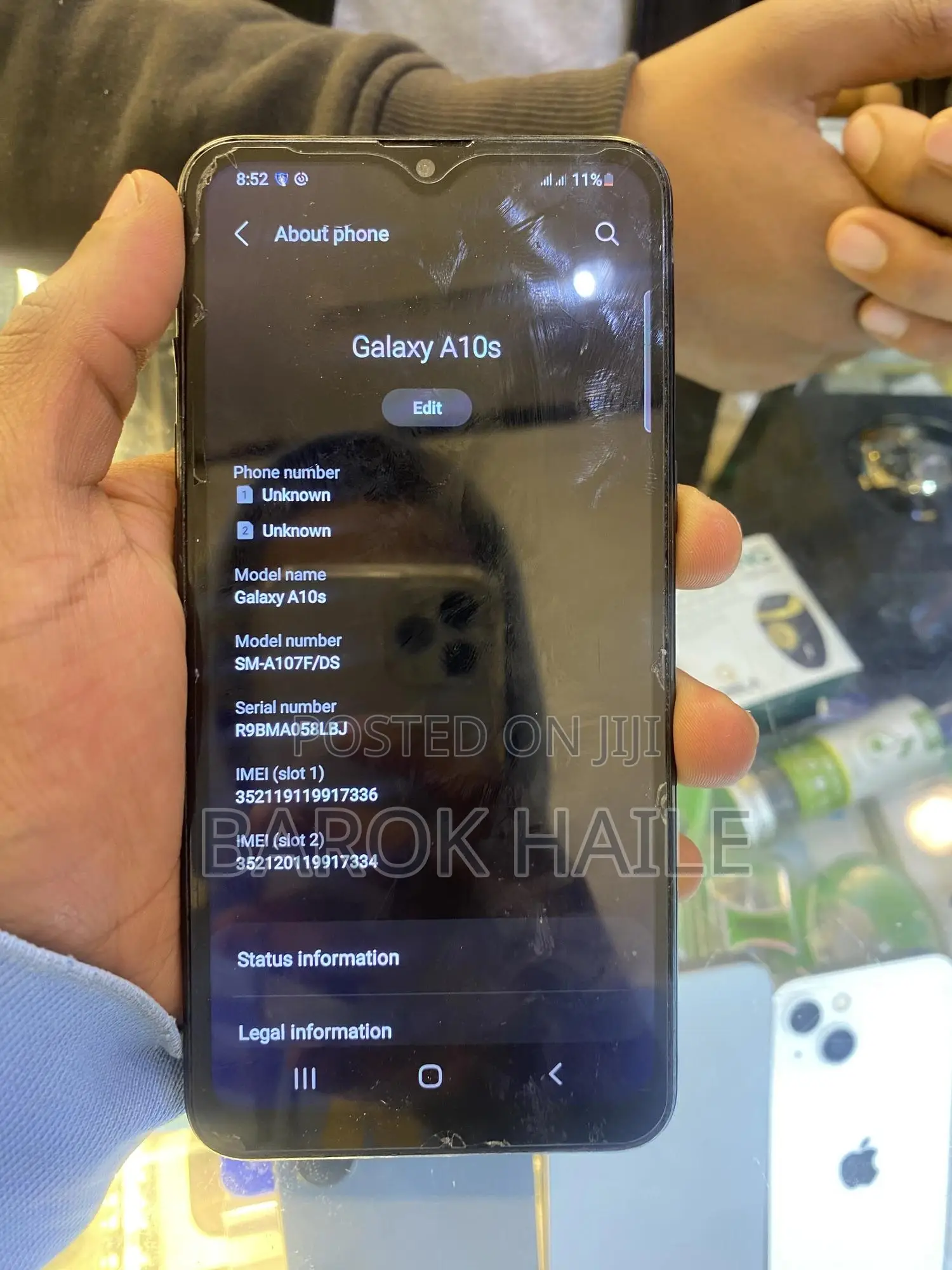 Samsung Galaxy A10s 32 GB Black