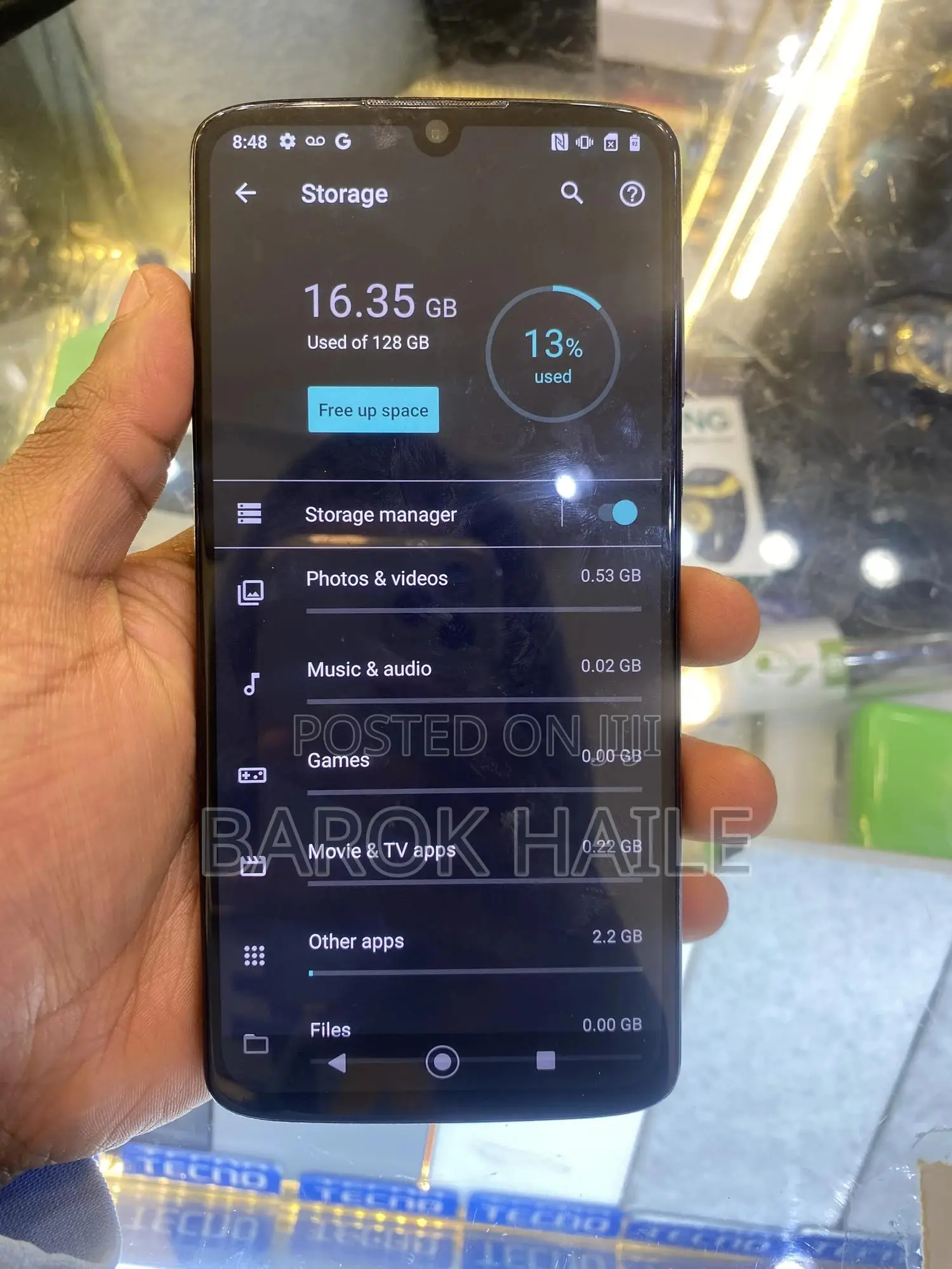 Motorola Moto Z4 128 GB Black
