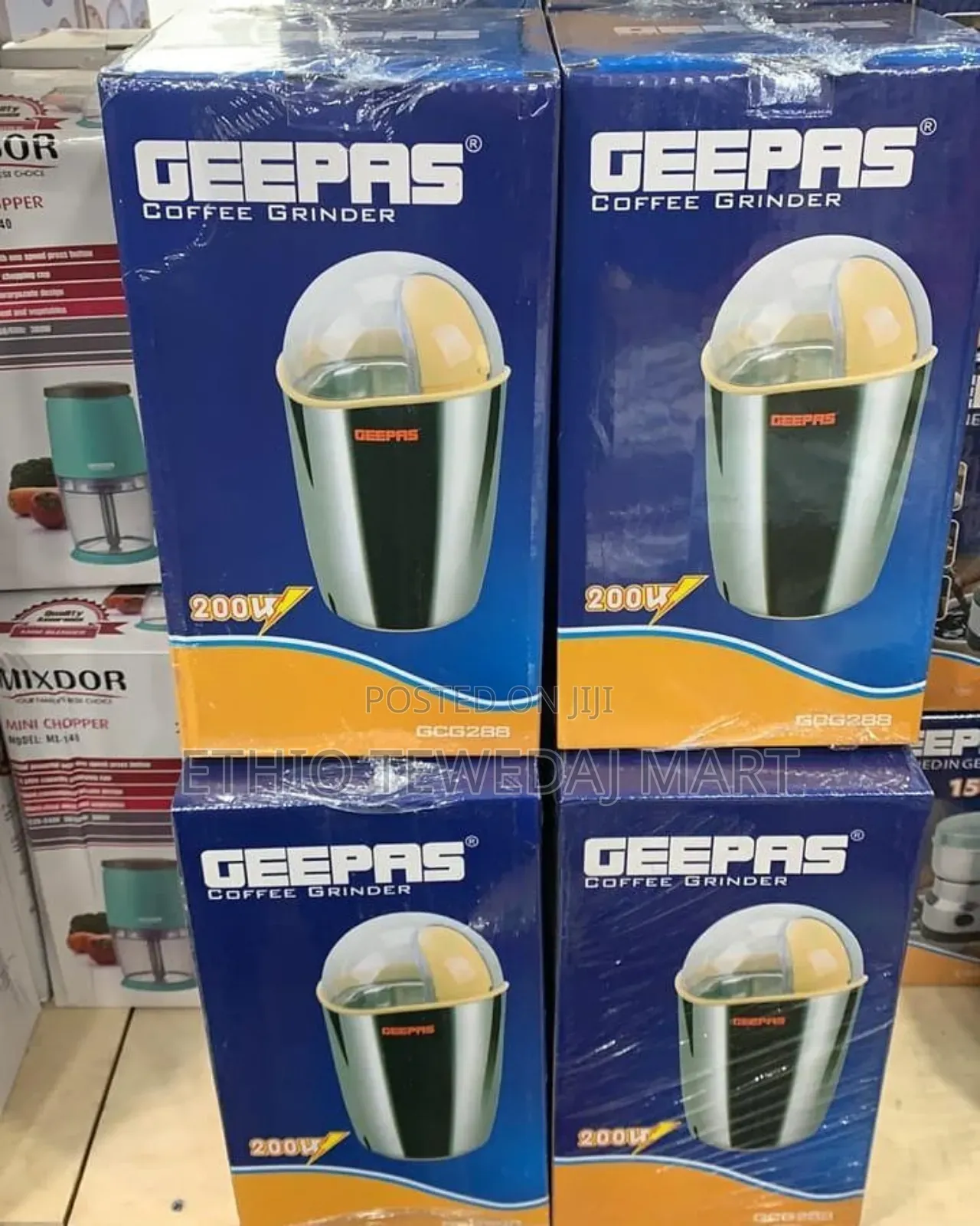 Geepas Coffee Grinder የቡና መፍጫ