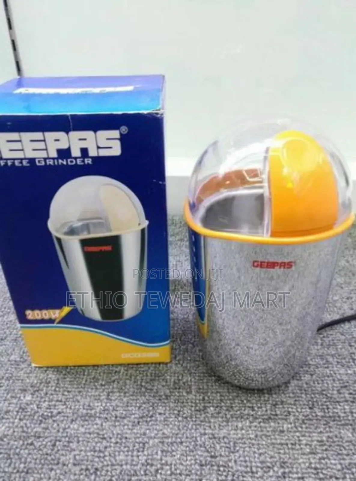 Geepas Coffee Grinder የቡና መፍጫ
