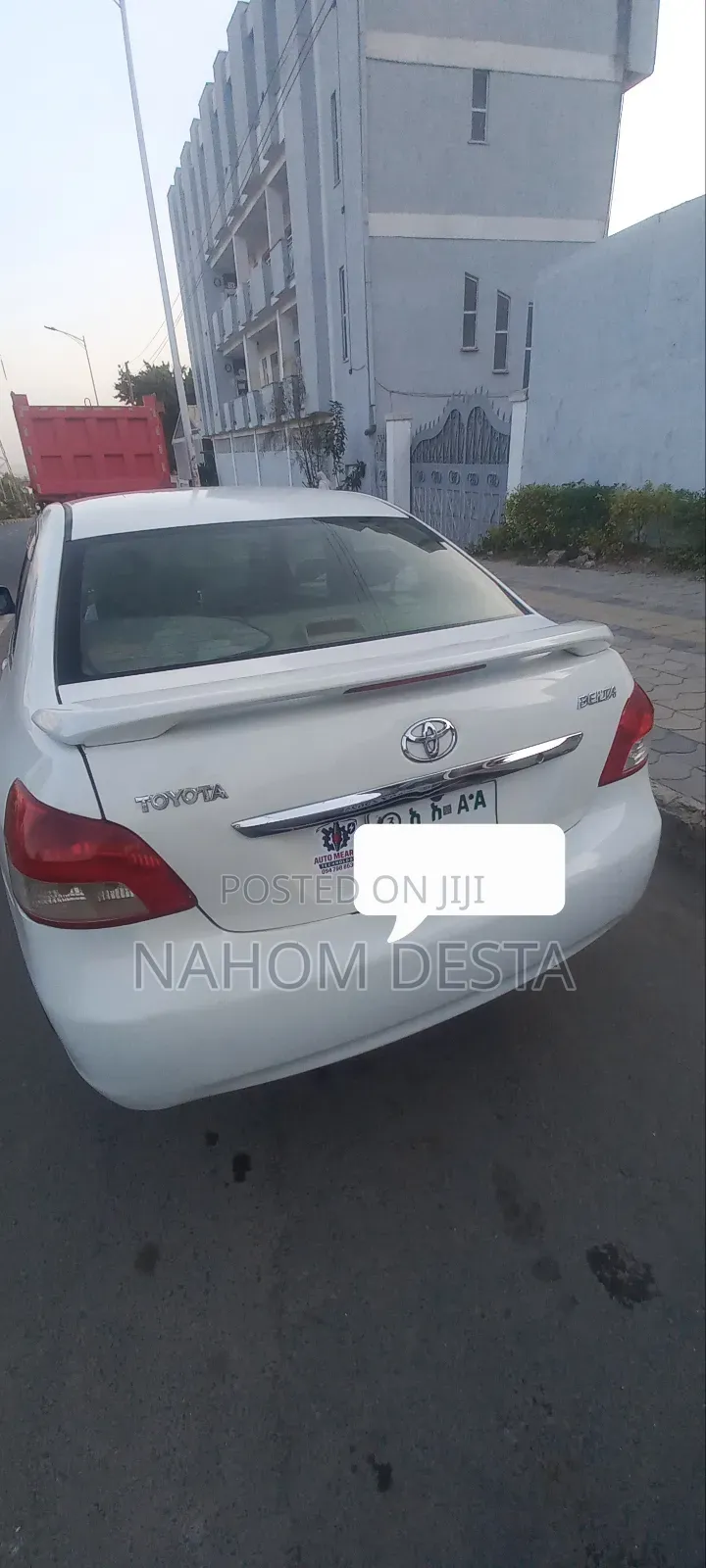 Toyota Yaris 2008 White