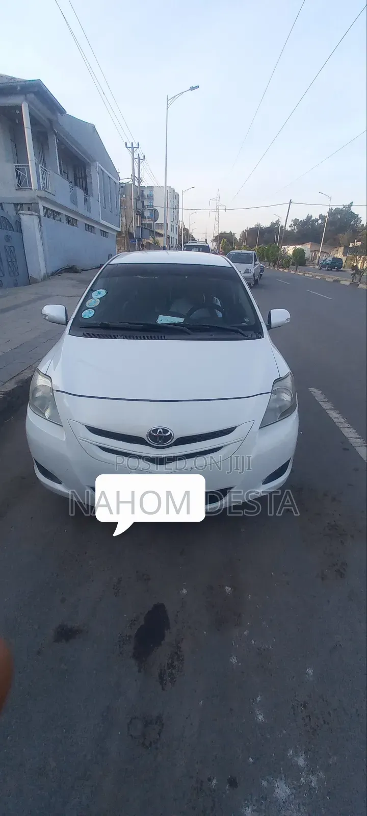 Toyota Yaris 2008 White