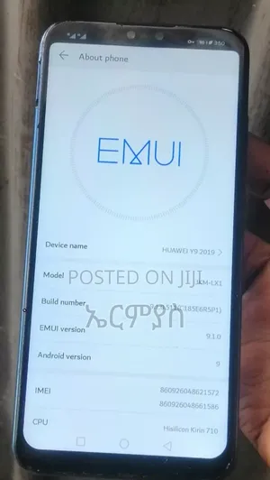 Huawei Y9 2019 Dual SIM 64 GB Gold