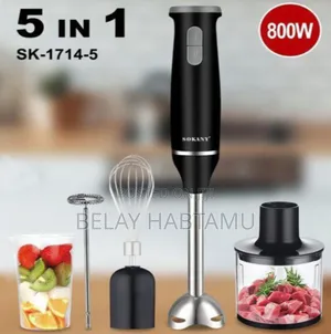 Sokany 5 in 1 Hand Blender