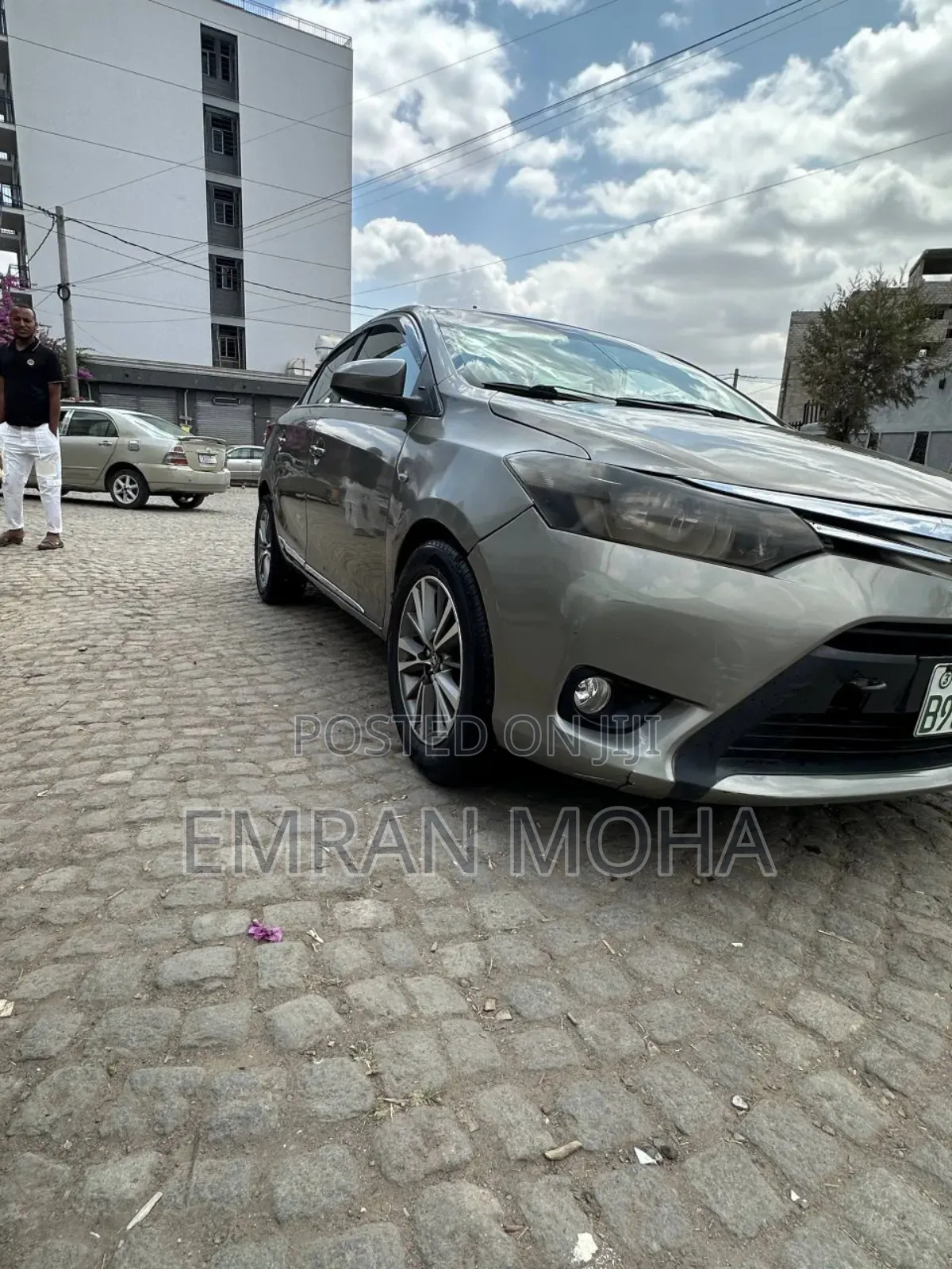 Toyota Yaris 2015 Gray