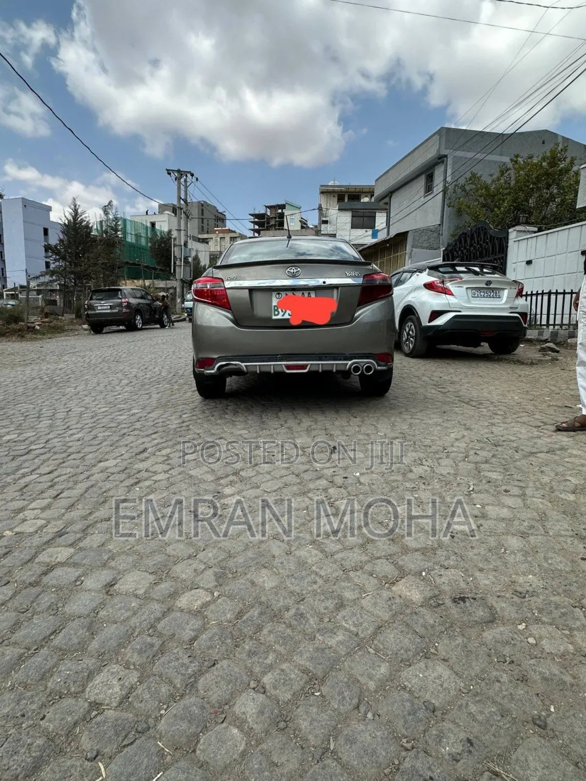 Toyota Yaris 2015 Gray