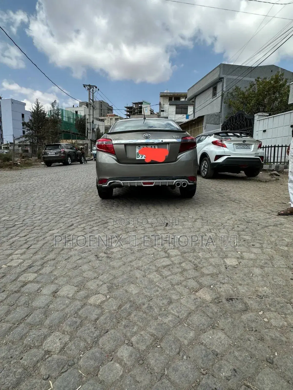 Toyota Yaris 2015 Gray