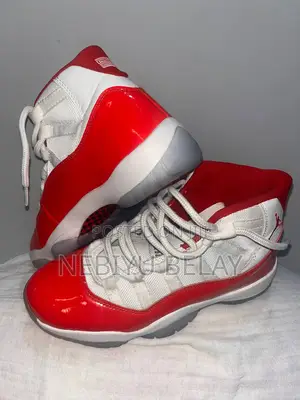 Jordan 11 White Red Master Quality