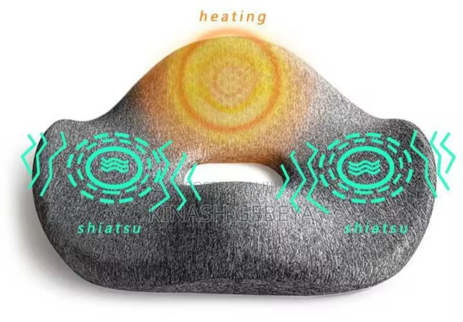 Movix Orthopedic Memory Foam Seat Cushion