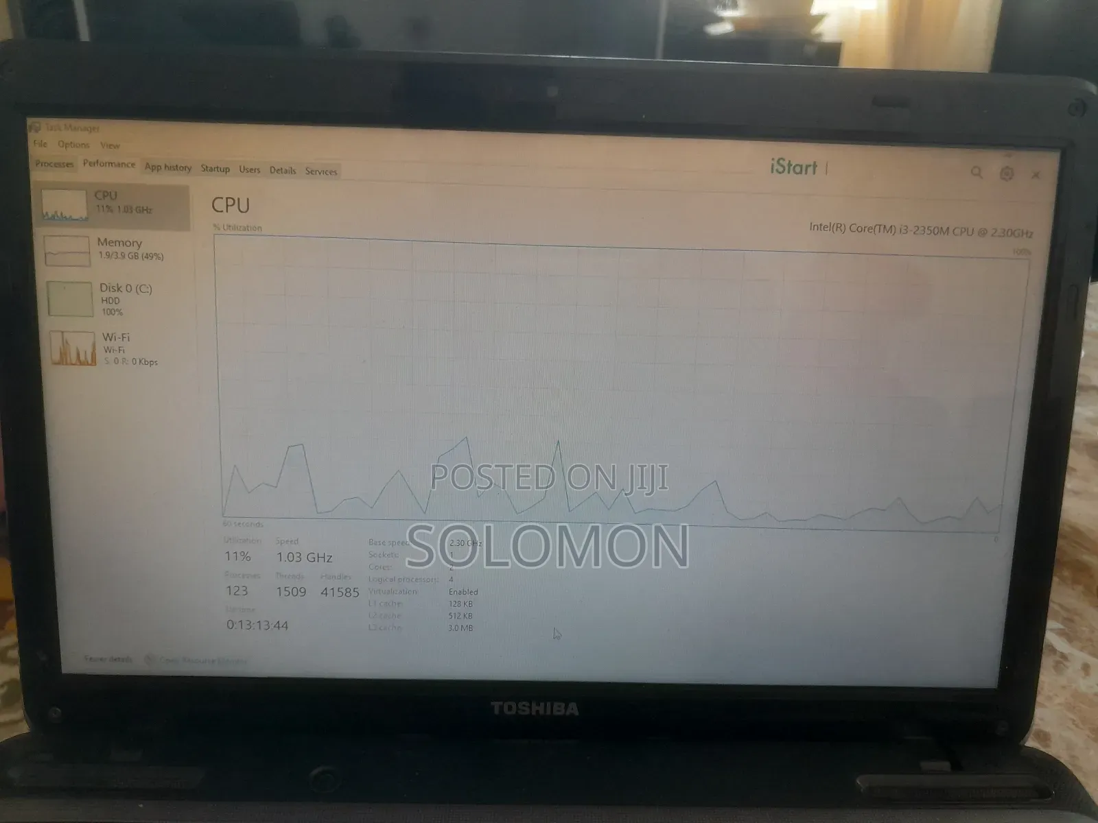 Laptop Toshiba Satellite L755 4GB Intel Core i3 HDD 500GB