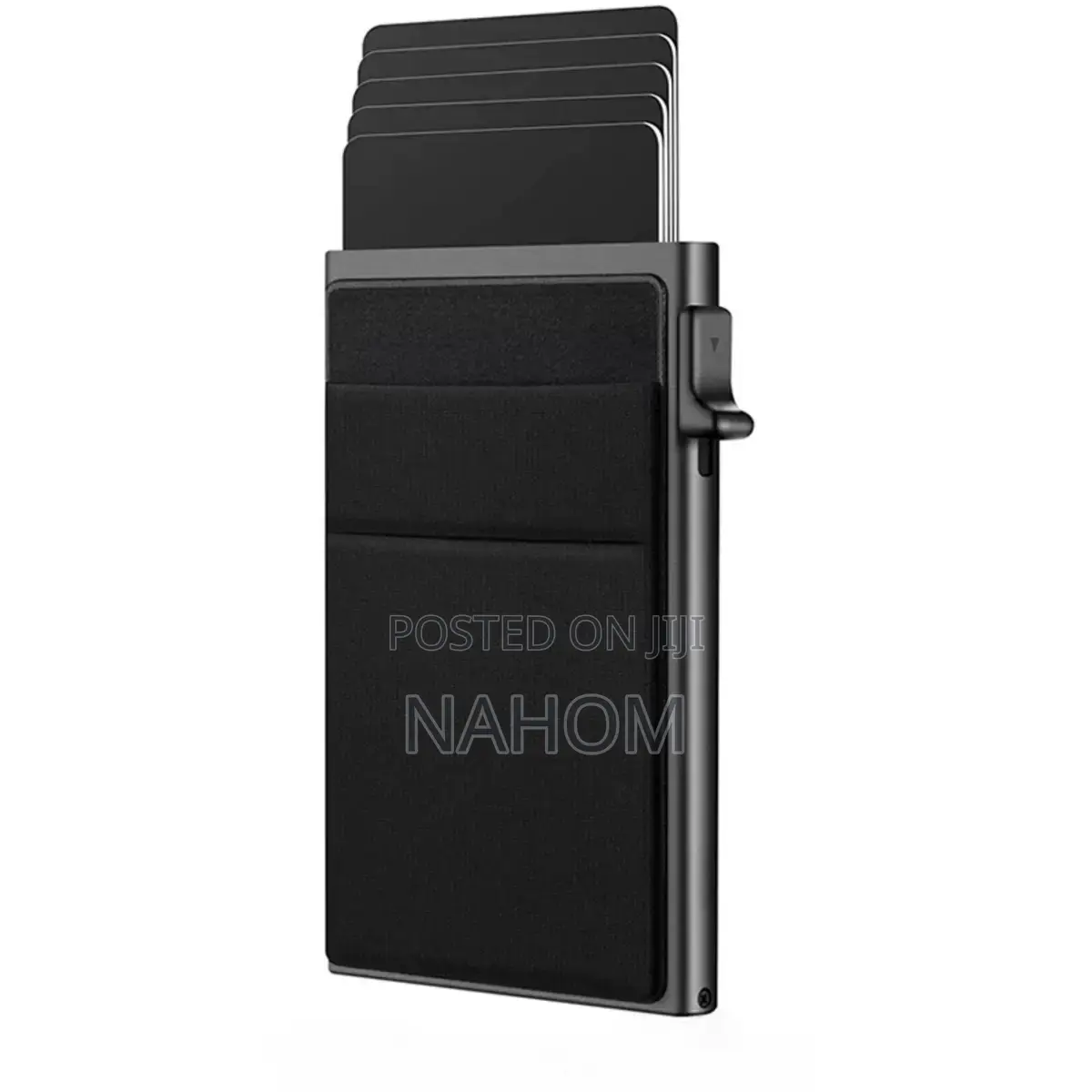 Premium Rfid Aluminum Pop‐Up Card Holder Wallet One‐Click Card Eject