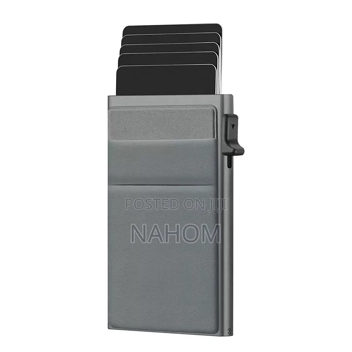 Premium Rfid Aluminum Pop‐Up Card Holder Wallet One‐Click Card Eject