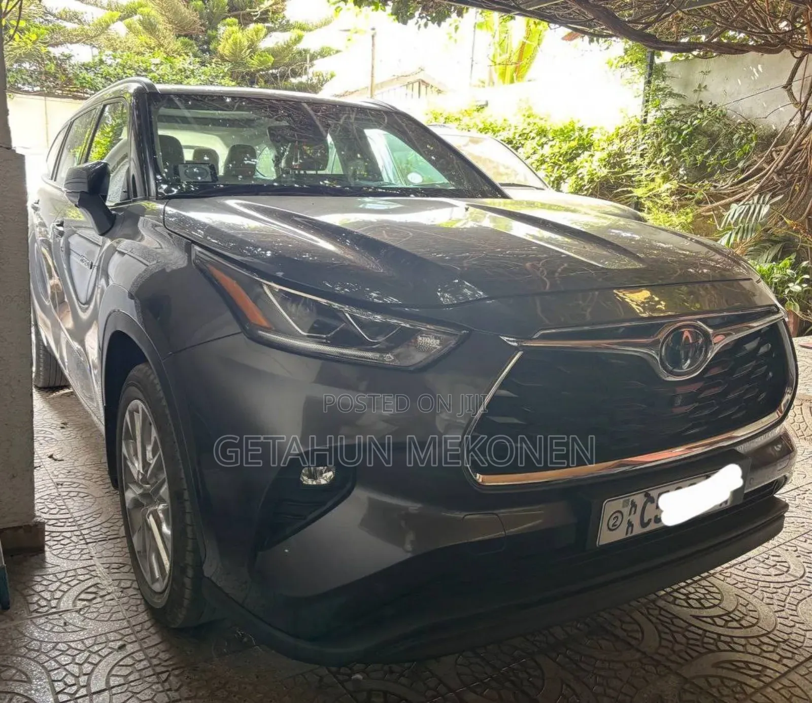 Toyota Highlander Hybrid 2024 Gray