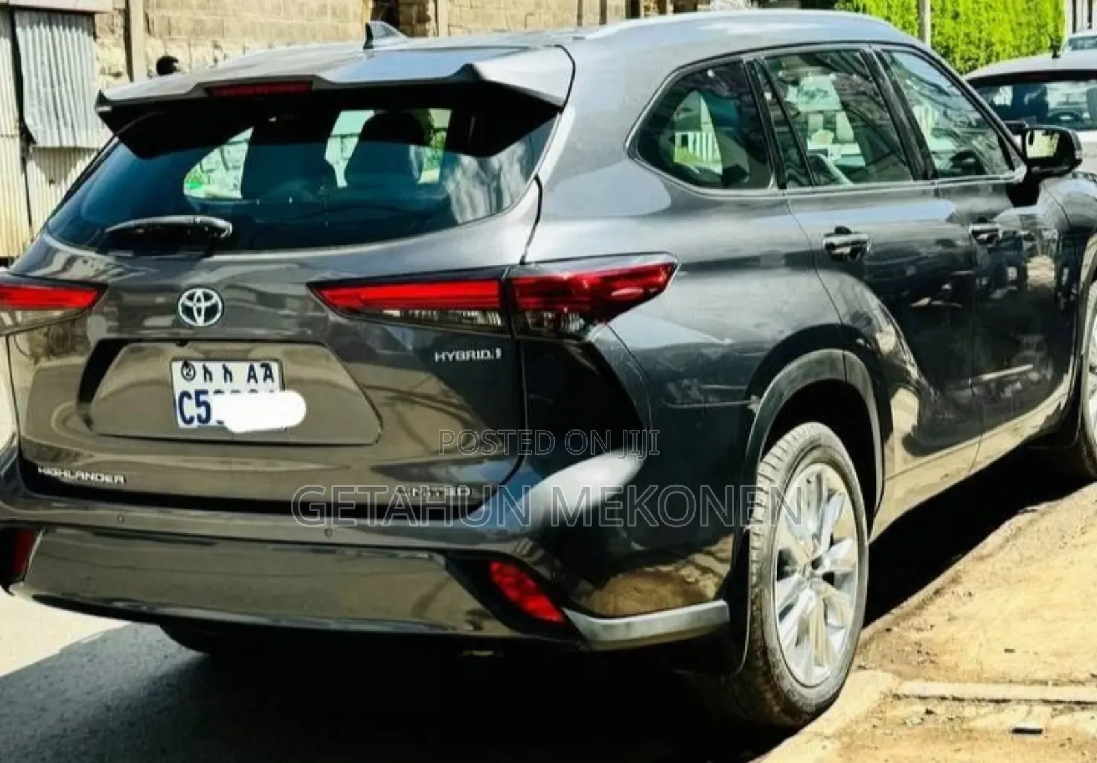 Toyota Highlander Hybrid 2024 Gray