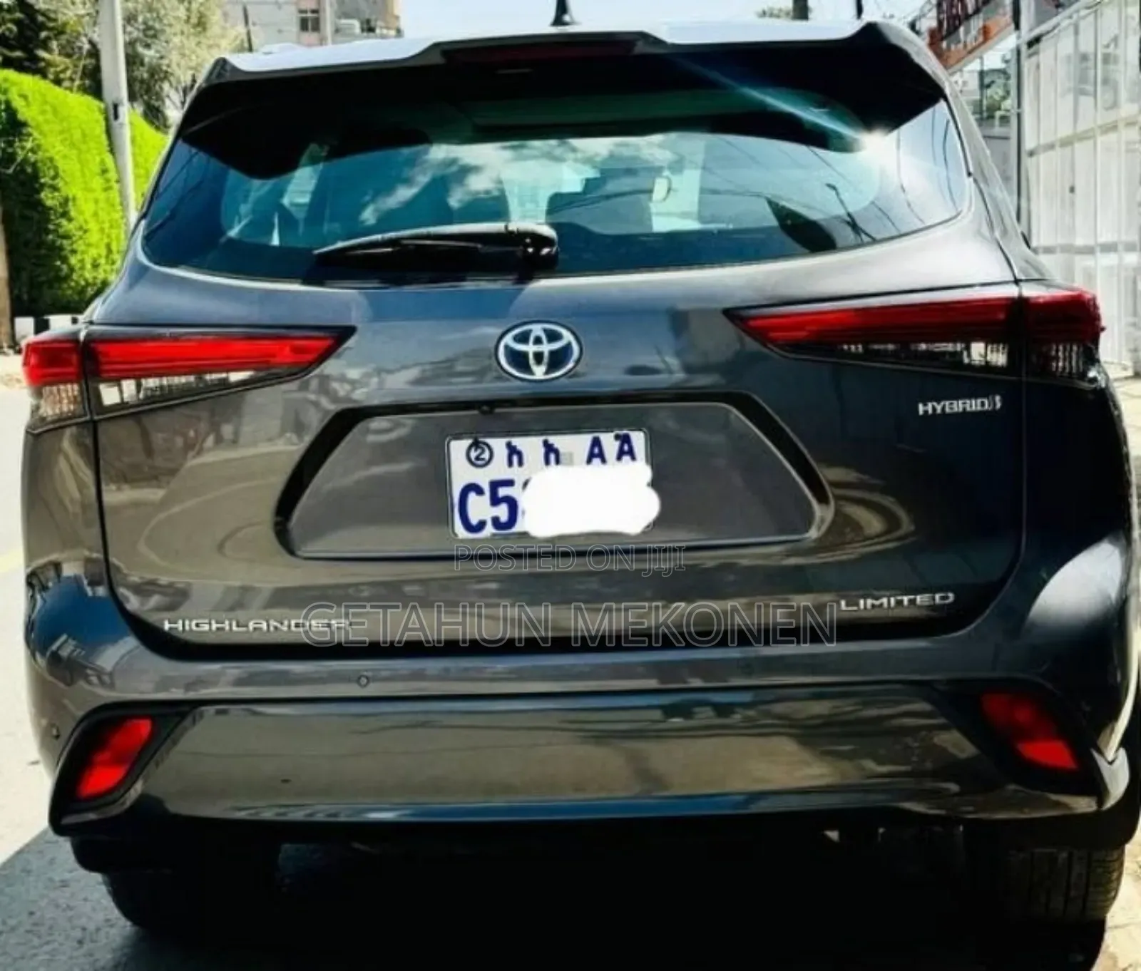 Toyota Highlander Hybrid 2024 Gray