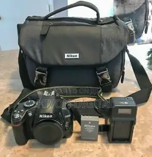 Nikon D3000 (Brand New) – አዲስ ካሜራ ኦሪጅናል Battery, Charger Bag ጋር