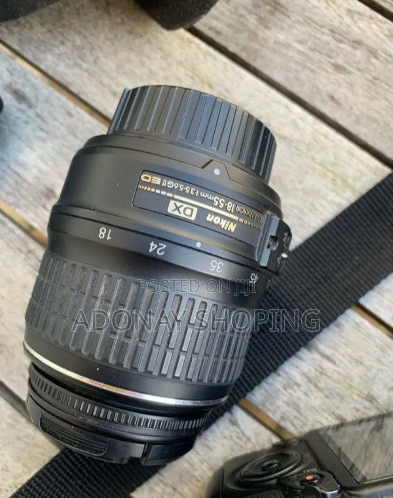 Nikon D3000 (Brand New) – አዲስ ካሜራ ኦሪጅናል Battery, Charger Bag ጋር