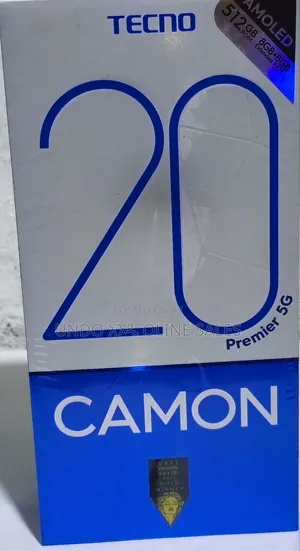New Tecno Camon 20 Premier 5G 512 GB Black