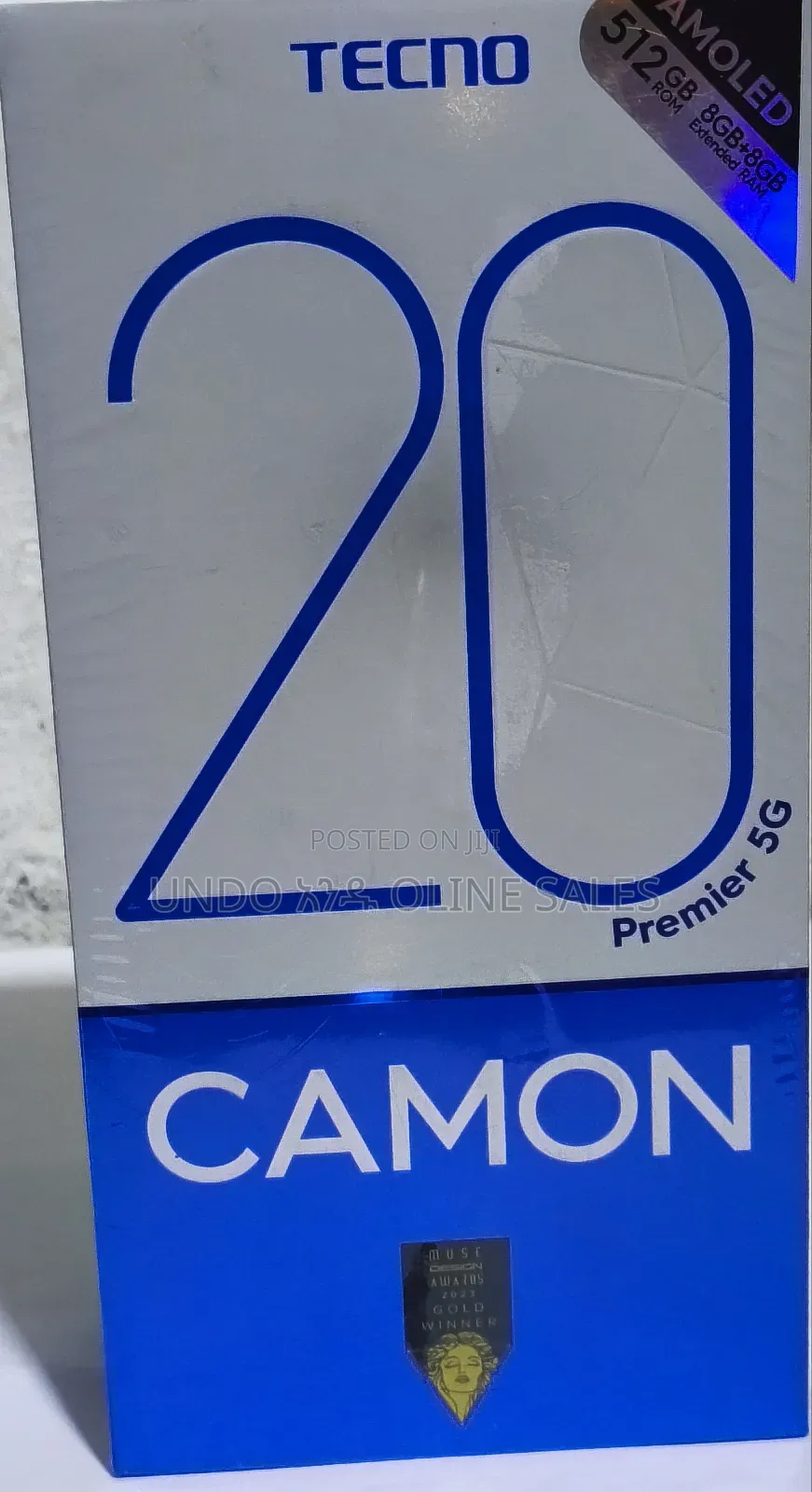 New Tecno Camon 20 Premier 5G 512 GB Black