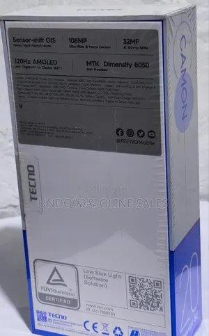 New Tecno Camon 20 Premier 5G 512 GB Black