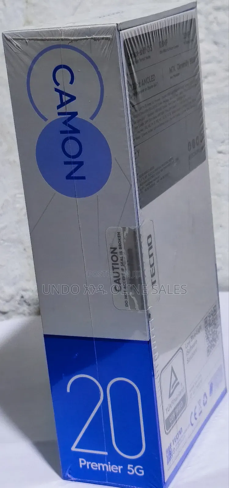 New Tecno Camon 20 Premier 5G 512 GB Black