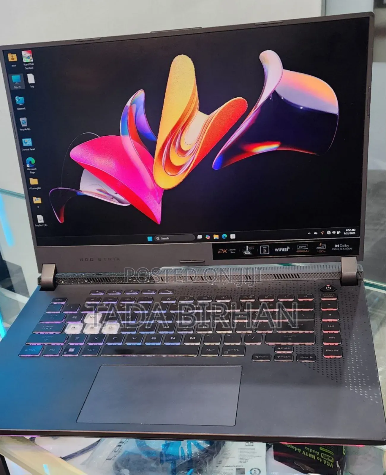 New Laptop Asus ROG Strix G15 16GB AMD Ryzen 7 SSD 512GB
