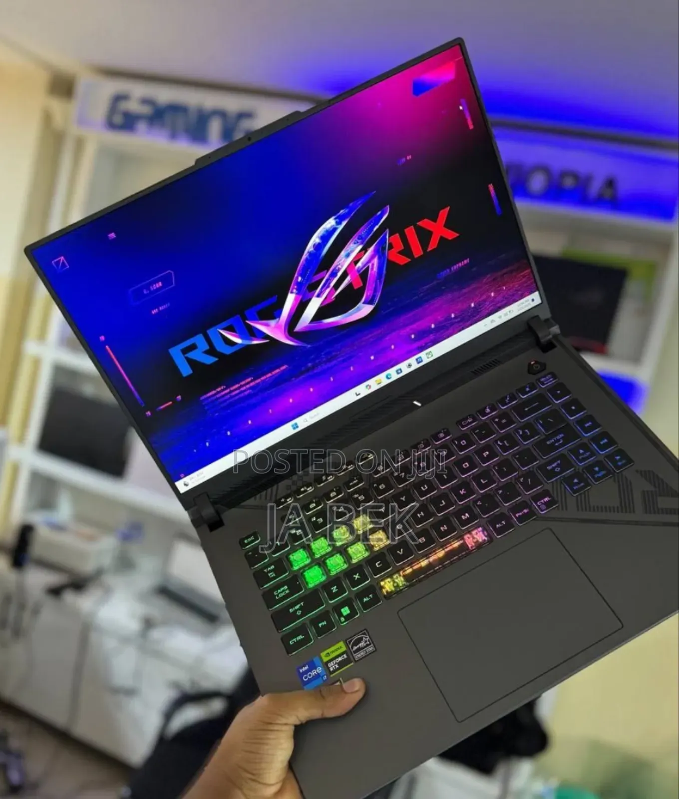 New Laptop Asus ROG Strix G16 G614 16GB Intel Core i7 SSD 512GB